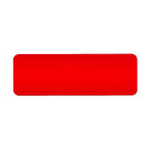 Kernrode gradiënt - Poppy Reds Sjabloon leeg Etiket (Voorkant)