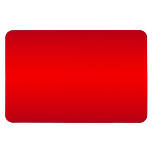 Kernrode gradiënt - Poppy Reds Sjabloon leeg Magneet (Horizontaal)