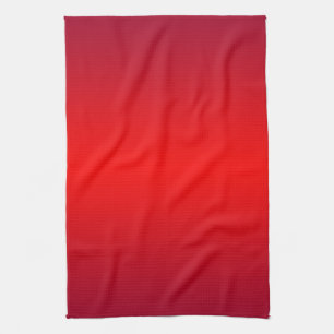 Kernrode gradiënt - Poppy Reds Sjabloon leeg Theedoek