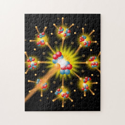 Kernsplijtingswetenschap Legpuzzel (Verticaal)