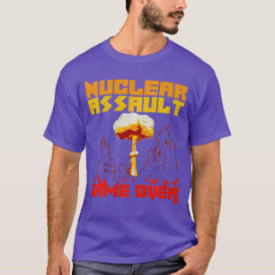 Kernwapen Aanval Is Game Over Explosieve Bomb Pre T-shirt