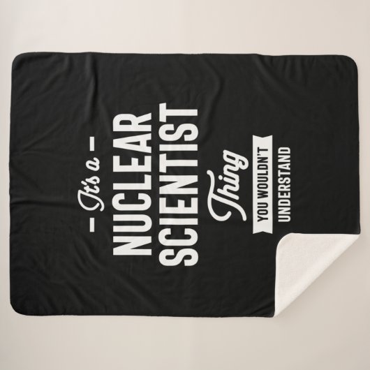 Kernwetenschappelijke titel Titel baan Gift Sherpa Deken (Voorkant (horizontaal))