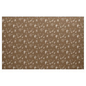 Kerokee stickball — bruin stof (Fat Quarter)