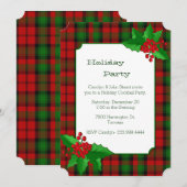 Kerr Clan Tartan Pset - kerstfeest Kaart (Voorkant / Achterkant)