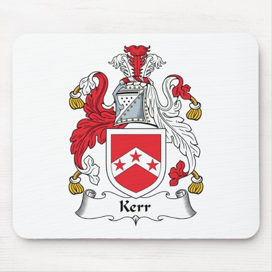 Kerr Family Crest Muismat (Voorkant)