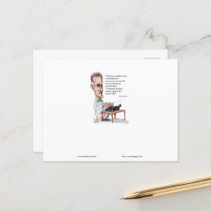 Kerr/Londen James Joyce & English is Torture Quote Briefkaart