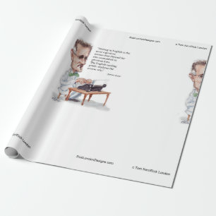Kerr/London James Joyce & Engels is marteling cita Cadeaupapier