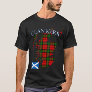 Kerr Scottish Clan Tartan Schotland T-shirt