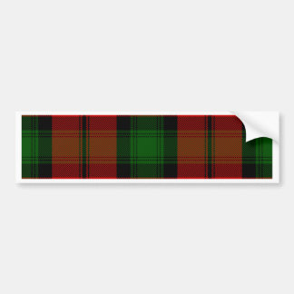 Kerr Tartan Bumpersticker