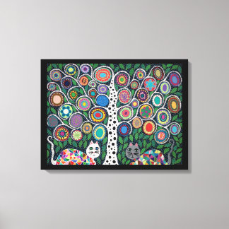 Kerri Ambrosino Kunst Canvas Boom van het Leven Ka Afdruk