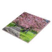 Kerry blossom keramische tegel tegeltje (Zijkant)