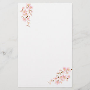 Kerry blossom tree branch Stationery Briefpapier