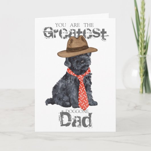 Kerry Blue Dad Kaart (Voorkant)