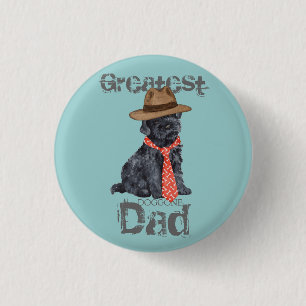 Kerry Blue Dad Ronde Button 3,2 Cm