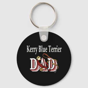 Kerry Blue Terrier dad Sleutelhanger