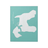 Kerry Blue Terrier Dog Puppy Notitieblok (Gedraaid)