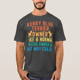 Kerry Blue Terrier eigenaar T-shirt