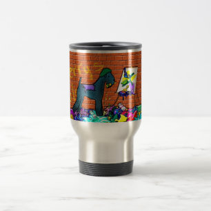 KERRY BLUE TERRIER GRAFFITI ARTIST Larger Mok