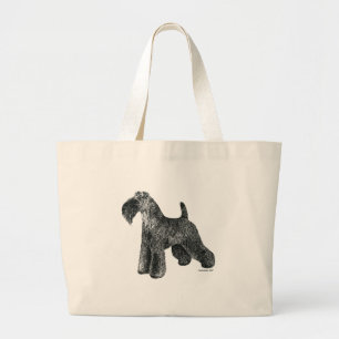 Kerry Blue Terrier Grote Tote Bag