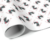 Kerry Blue Terrier Santa Paws Cadeaupapier (Rol Hoek)