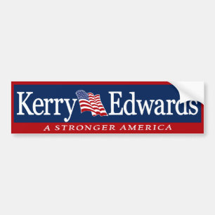 Kerry Edwards '04 John Kerry 2004 Bumpersticker