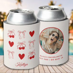 Kers Bachelorette Coquette Strikende Harten Blikje Blikjeskoeler