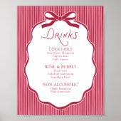 Kers Boog Frame Dranken Poster (Voorkant)
