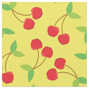 Kers Cute Fruit Kersen Keuken Stof