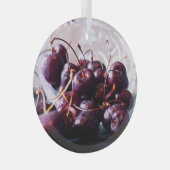 Kers Glas Ornament (Voorkant Rechts)