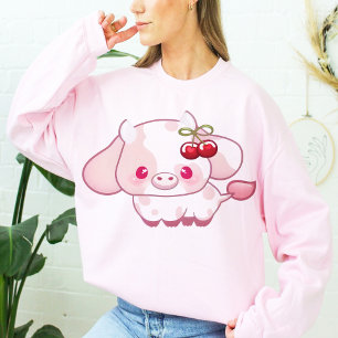 Kers Kute Koe Geschenk voor haar T-shirt