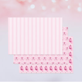 Kers op de Bruidsmeisjes Bruiloft Aangepast Inpakpapier Vel