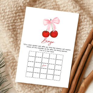 Kers op de Top Baby Shower Bingo Spel
