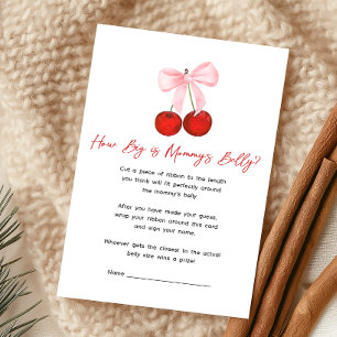 Kers op de Top Baby Shower Hoe Groot Is Spel