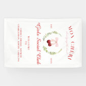 Kers op de top | Vrijgezellenfeest Welkom Spandoek (Horizontaal)