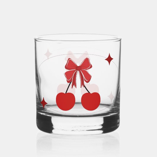 Kers Whisky Glas (Voorkant)