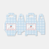 Kers Zoete Blauwe Kokette Trouwfeest Favor Doos Bedankdoosjes (Uitgevouwen)