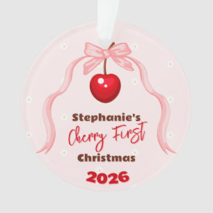 Kers Zoete Verjaardag Ornament