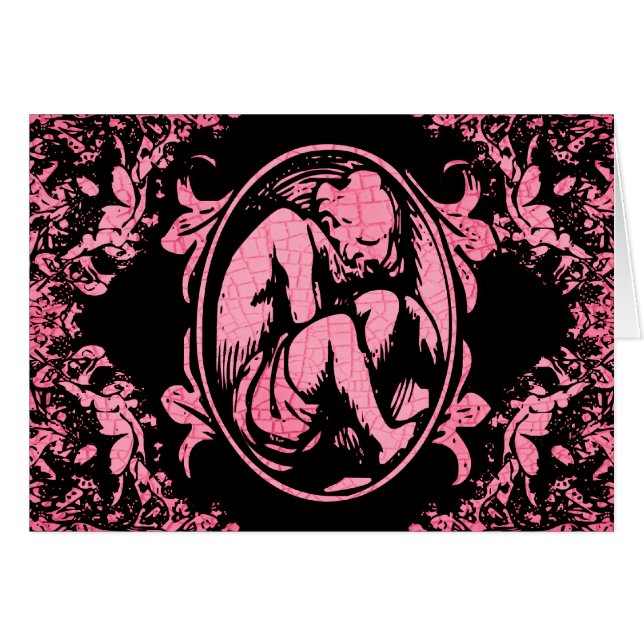 Kersbaars in roze (Voorkant Horizontaal)
