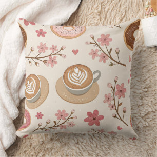 Kersbloesem Coffee Cozy Patroon (3) Kussen
