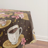 Kersbloesem Coffee Cozy Patroon (8) Tafelkleed (Voorbeeld)
