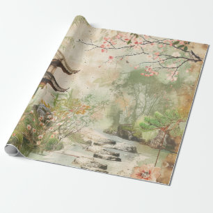 Kersebloesemtuin Scène (4) Cadeaupapier