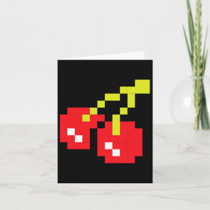 Kersen 80s Videogame Halloween Kostuum Gemakkelijk Kaart