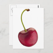 kersen briefkaart (Voorkant / Achterkant)