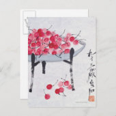 Kersen Briefkaart (Voorkant / Achterkant)