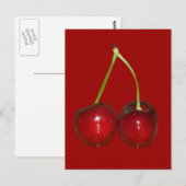 Kersen Briefkaart (Voorkant / Achterkant)