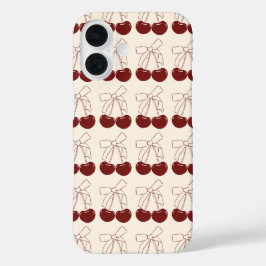 Kersen iPhone 16 Hoesje