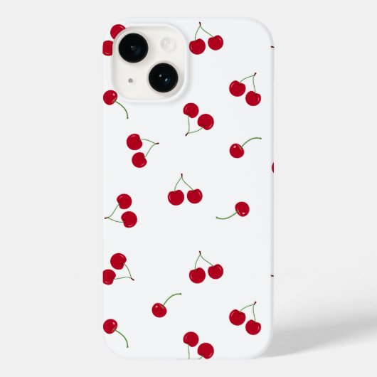 Kersen Case-Mate iPhone Case (Achterkant)