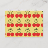 Kersen - Chubby Visitekaartje (Achterkant)