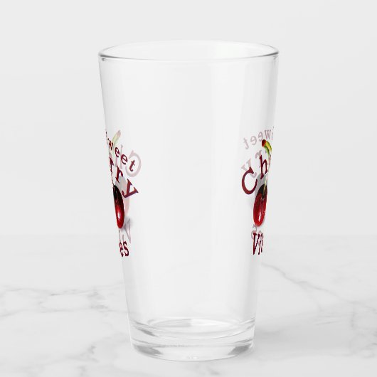 Kersen Drink glas (Rechts)