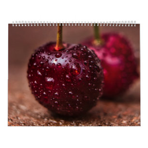 Kersen en bessen seizoensgebonden fruitbloesem kalender